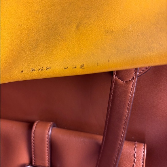 Coach Cognac Leather Charlie Tote Bag - Picture 14 of 16